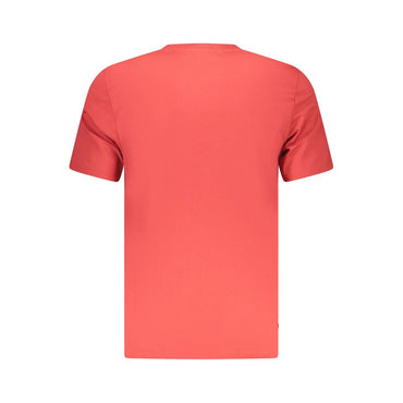 Timberland Red Cotton Men's T-Shirt