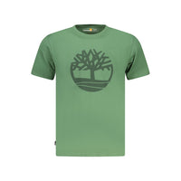 Timberland Verde Cotton Mens T-Shirt