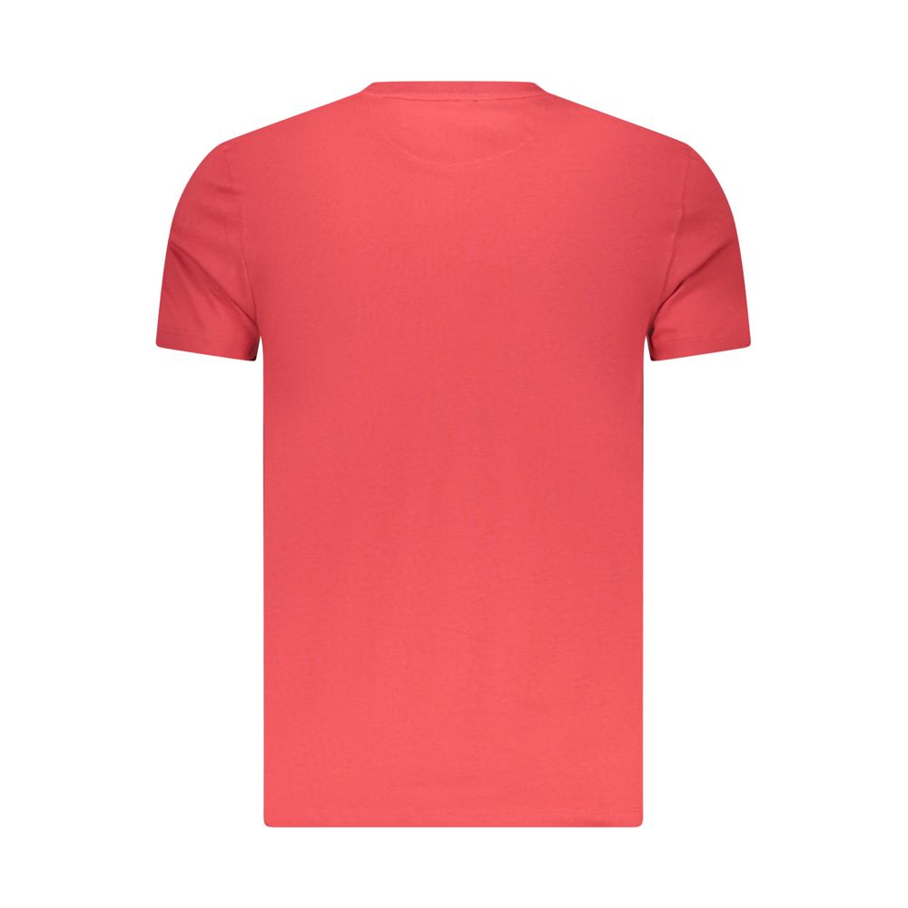 Timberland Red Cotton Men's T-Shirt