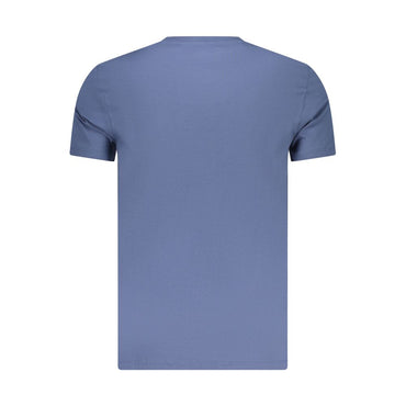 Timberland Blu Cotton Men T-Shirt
