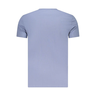 Timberland Azzurro Cotton Men T-Shirt