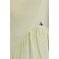 Vivienne Westwood Bicolor Cotton Casual Dress