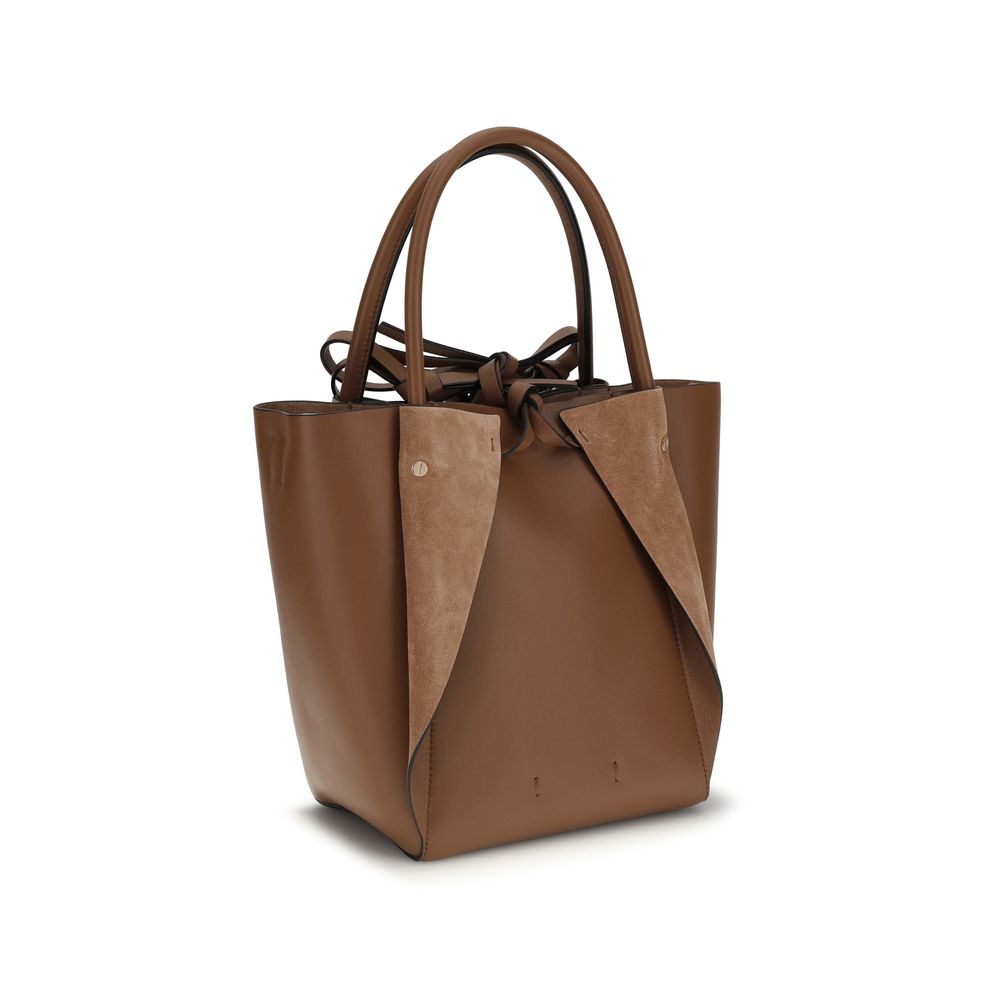 Gabriela Hearst Brown Lamb Ovis Aries Aries Shoulder Bag