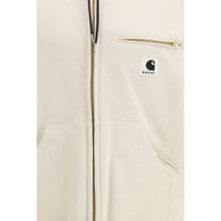 Sacai Beige Cotton Sweatshirt