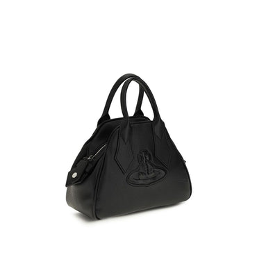 Vivienne Westwood Black Calf Leather Bos Taurus Shoulder Bag