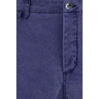 Jacquemus Blue Cotton Bermuda Shorts