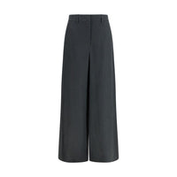 Giorgio Armani Brown Linen Casual Pants