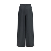 Giorgio Armani Brown Linen Casual Pants