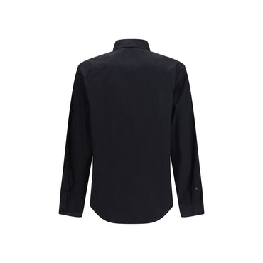 Versace Jeans Black Cotton Dress Shirt