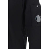 C.P. Company Black Cotton Sweatshirt