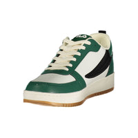 Fila White Polyester Athletic Sneakers
