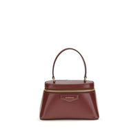 Givenchy Burgundy Calf Leather Bos Taurus Handbag