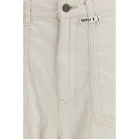 Maison Mihara Yasuhiro White Cotton Casual Pants