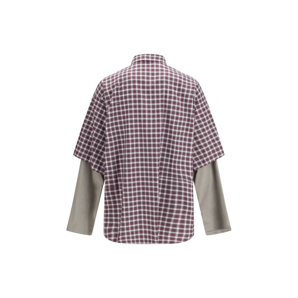 Balenciaga Multicolor Cotton Pattern Shirt