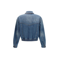 Versace Blue Cotton Clothing