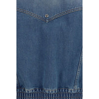Versace Blue Cotton Clothing