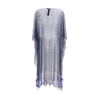 Giorgio Armani Blue Polyamide Coat
