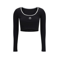 Marine Serre Black Cotton Sportswear