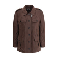Tom Ford Brown Viscose Coat