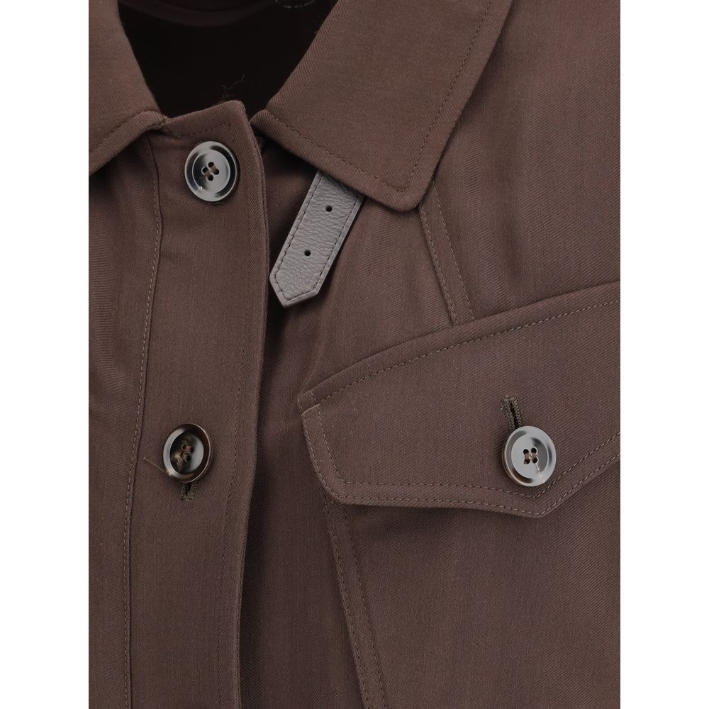 Tom Ford Brown Viscose Coat