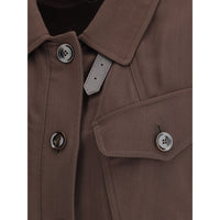 Tom Ford Brown Viscose Coat