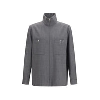 Valentino Gray Polyester Coat