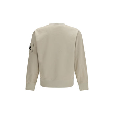 Moose Knuckles Beige Cotton Sweatshirt