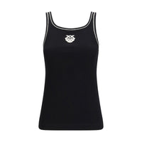 PINKO Black Cotton T-Shirt