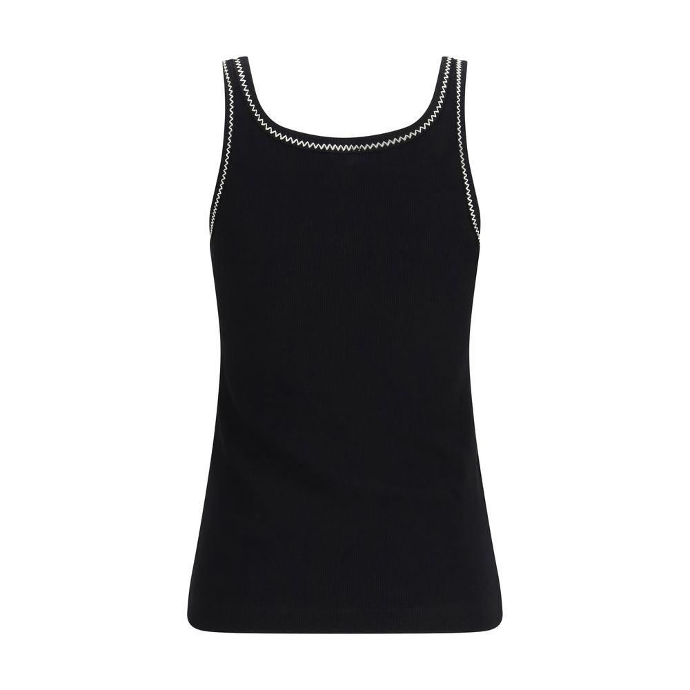 PINKO Black Cotton T-Shirt