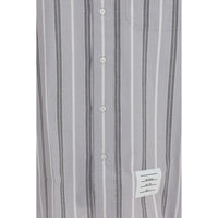 Thom Browne Gray Cotton Pattern Shirt