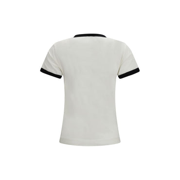 PINKO White Cotton T-Shirt