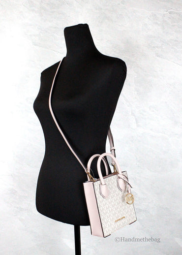 Michael Kors Adult Detachable Straps Shoulder Bags, Vanilla