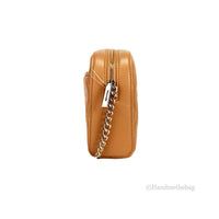 Kate Spade Carey Mini Tiramisu Quilted Smooth Leather Camera Crossbody Bag