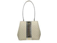 Michael Kors Medium Pratt Bucket Shoulder Bag Purse