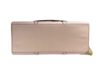 Michael Kors Travel Extra Large Powder Blush PVC Top Zip Weekender Luggage Bag