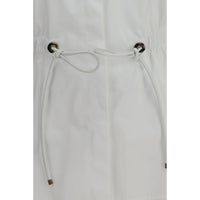 Max Mara White Cotton Dress Shirt