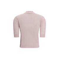 Max Mara Multicolor Silk Shortsleeve Shirt