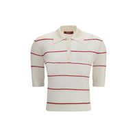 Max Mara Beige Silk Pattern Shirt