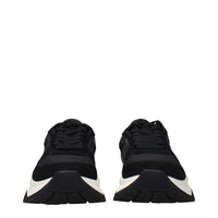 Jimmy Choo Black Fabric Athletic Sneakers