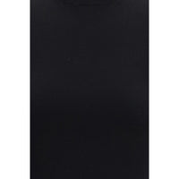 Max Mara Black Viscose T-Shirt