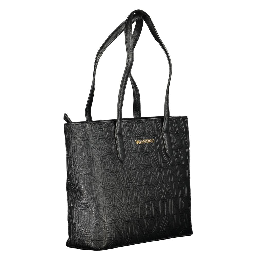 Valentino Black Polyethylene Handbag
