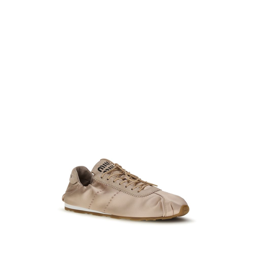 Miu Miu Multicolor Viscose Low Top Sneakers