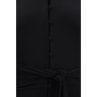 Ganni Black Recycled Polyester Shirt
