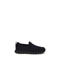 Prada Blue Fabric Low Top Sneakers