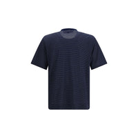 Ami Paris Blue Cotton T-Shirt