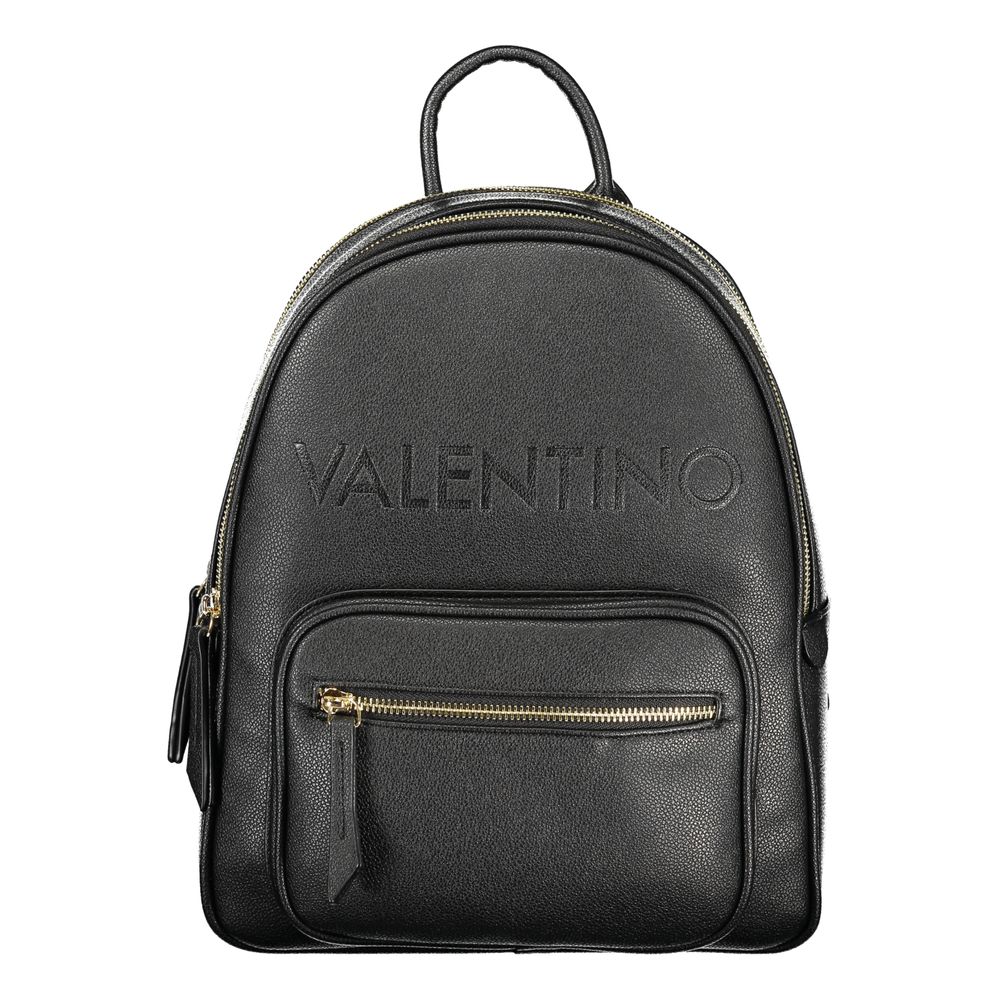Valentino Black Polyethylene Backpack