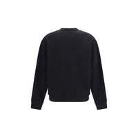 Palm Angels Black Cotton Sweatshirt