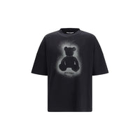 Palm Angels Black Cotton T-Shirt