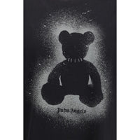 Palm Angels Black Cotton T-Shirt