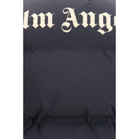 Palm Angels Black Polyamide Sleveless Jacket